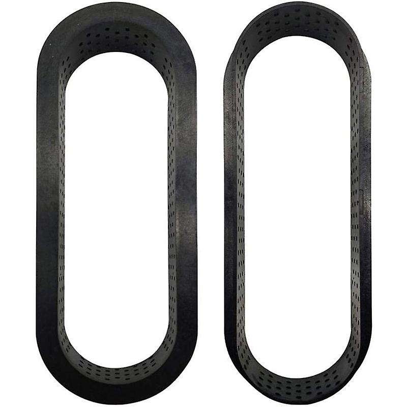 10pcs Oval-shape Cake Mold Cake Circle Ring Mold Tart Decorating Tool