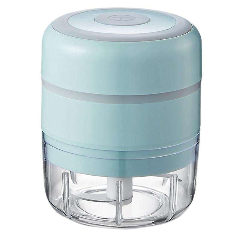Electric Mini Garlic Chopper Portable Food Chopper,wireles,green
