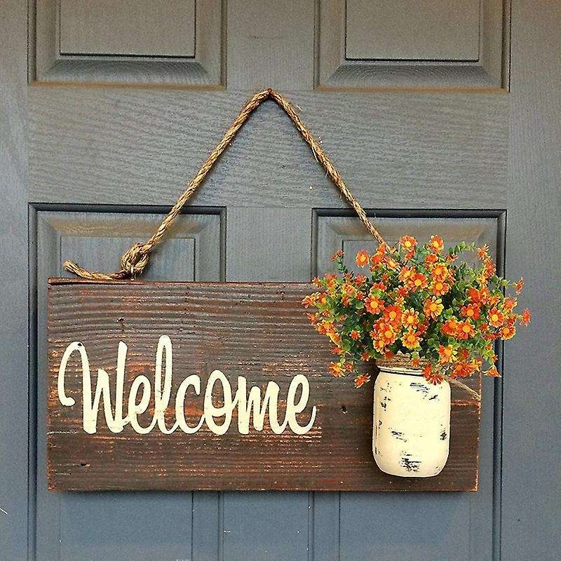 6 Pack Artificial Flowers for Outdoors,fake Hanging Plants Greenery