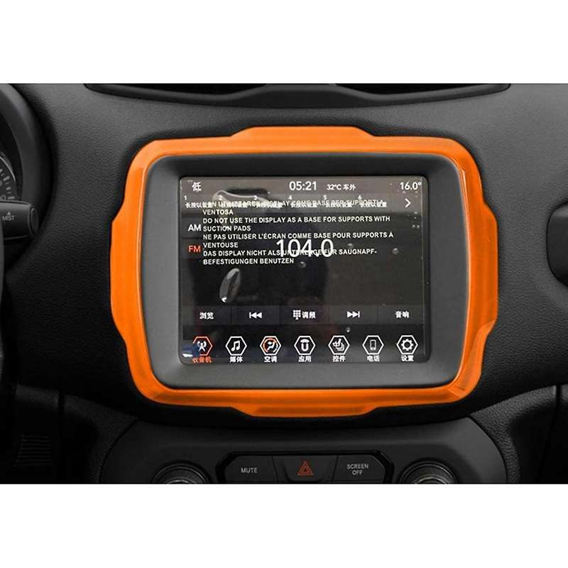 For Jeep Renegade 2018-2021 Accessories Central Control Navigation