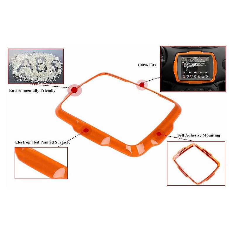 For Jeep Renegade 2018-2021 Accessories Central Control Navigation