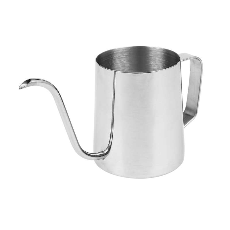 Long Narrow Spout Coffee Pot (12oz /350ml) - 304 Stainless Steel