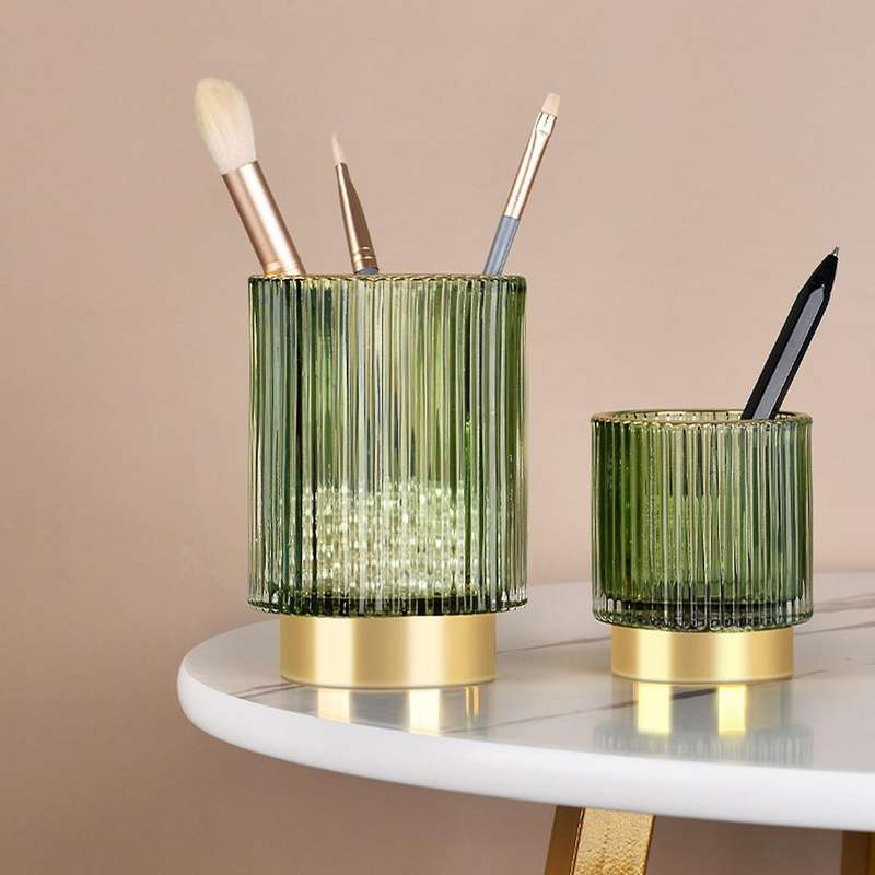 Nordic Home Dressing Table Decoration Makeup Brush Holder S Green