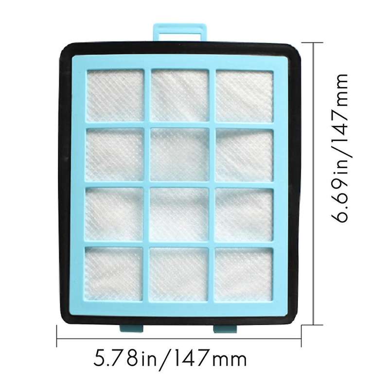 Vacuum Cleaner Hepa Filter Cotton for Philips Fc8760 Fc8766 Fc9712