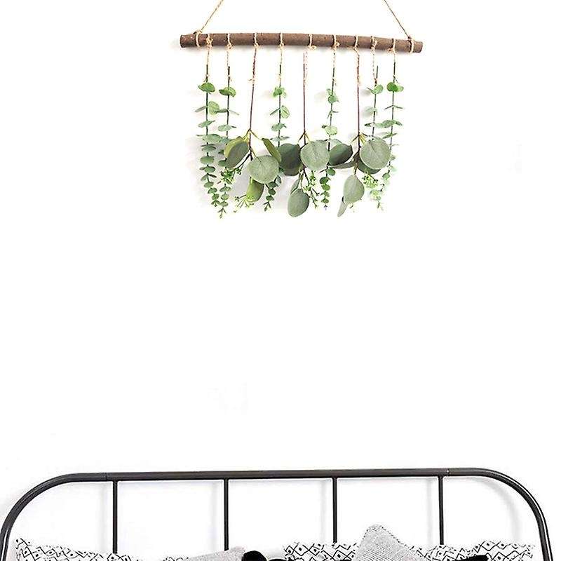 Artificial Eucalyptus Wall Hanging Decor Wall Hanging for Wedding B