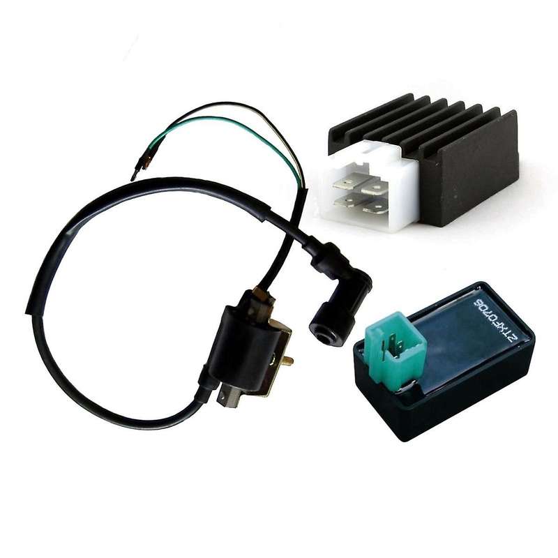 Ignition Coil & Cdi Unit & Regulator 90 110cc 125cc Pit