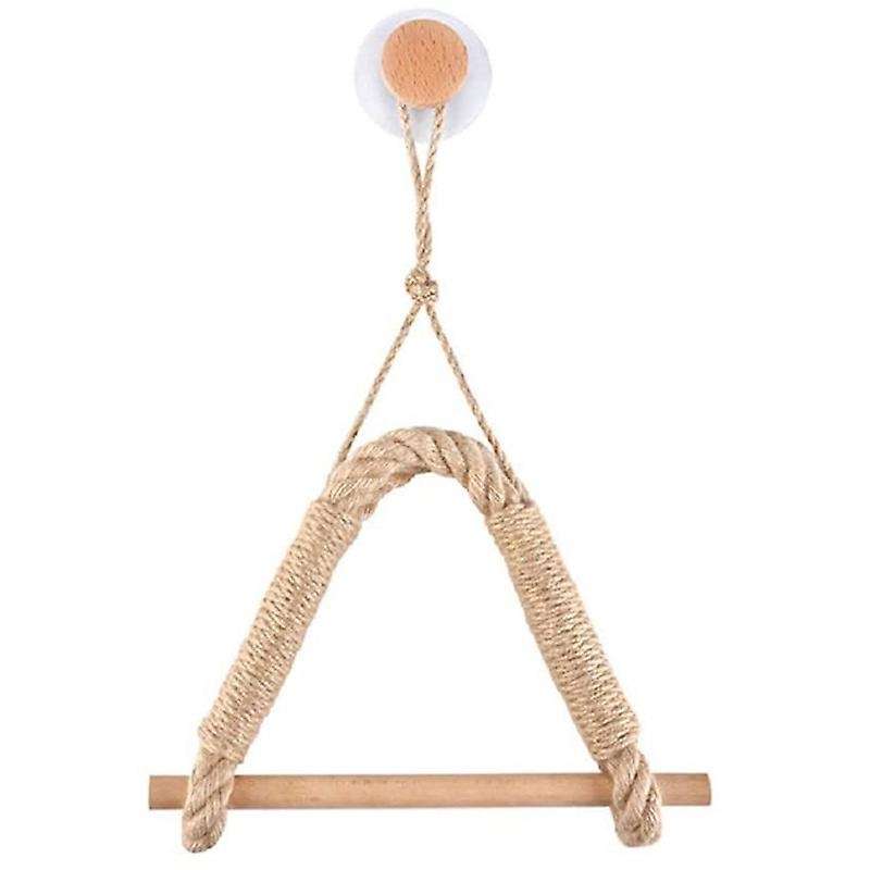 Hemp Rope Toilet Paper Holder Wall-mounted for Home Bathroom Decor