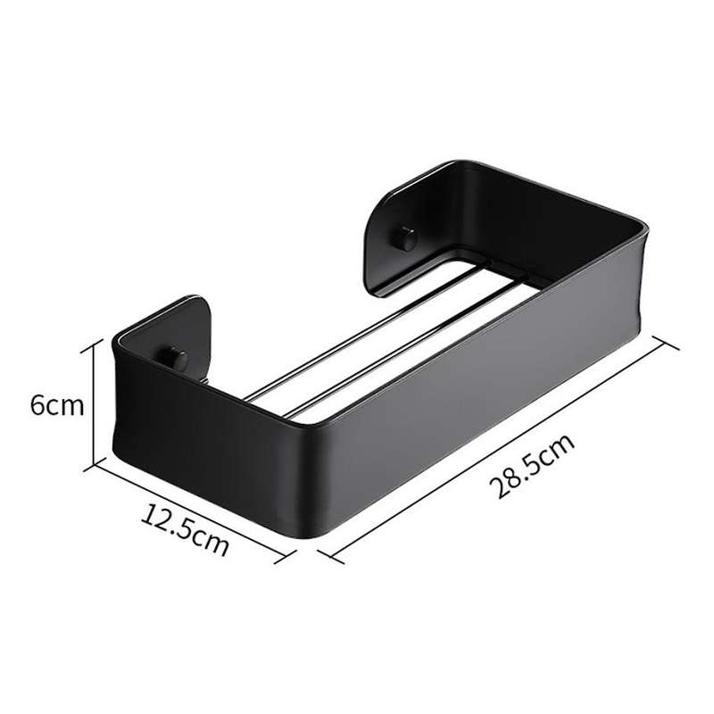 Shower Shelf without Drilling- Aluminum Shower Basket Self-adhesive