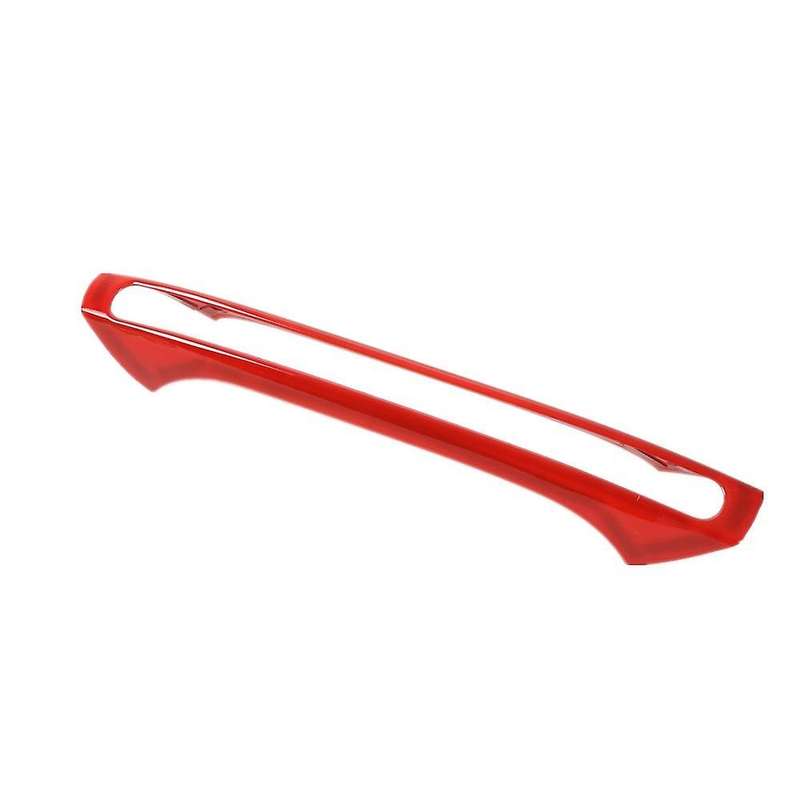 Car Door Copilot Handle Decor Cover Trim Stickers Interior,abs Red