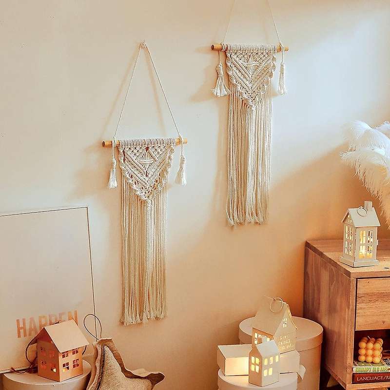 Wall Hanging Art Woven Boho Chic Home Decor, for Apartment Decoration