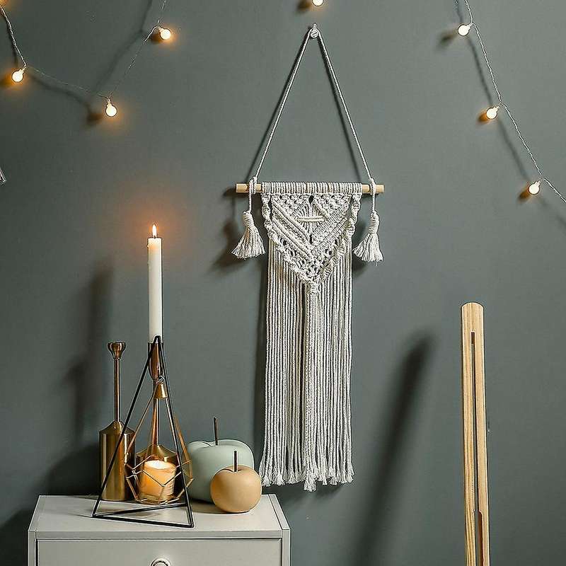 Wall Hanging Art Woven Boho Chic Home Decor, for Apartment Decoration