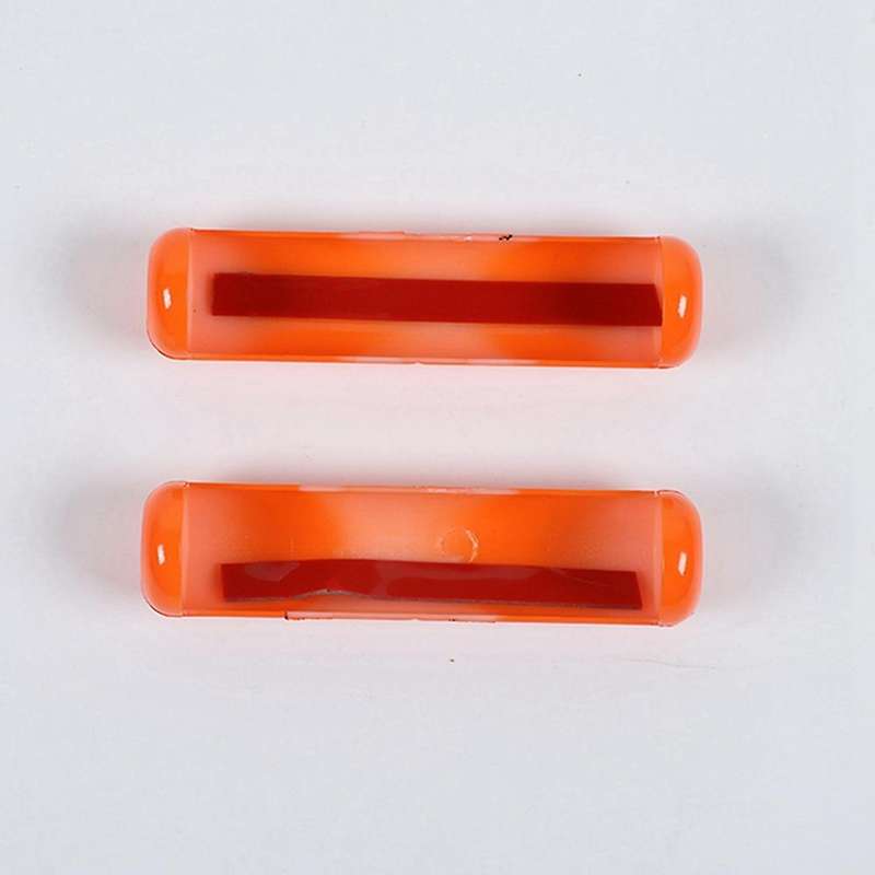 Car Front Windshield Hinge Cover for Wrangler Jl Jt 2018-2022, Orange