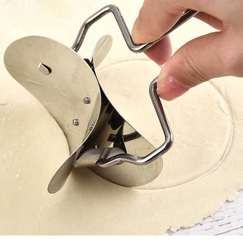8pcs Stainless Steel Dumpling Molds Jiaozi Maker Device