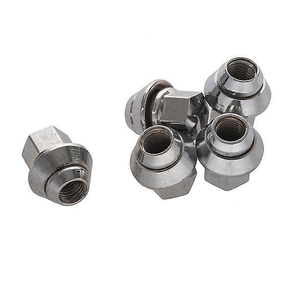 5 * M12 X 1.5 19mm Hex for Ford Wheel Open Nuts Fiesta Focus Mondeo