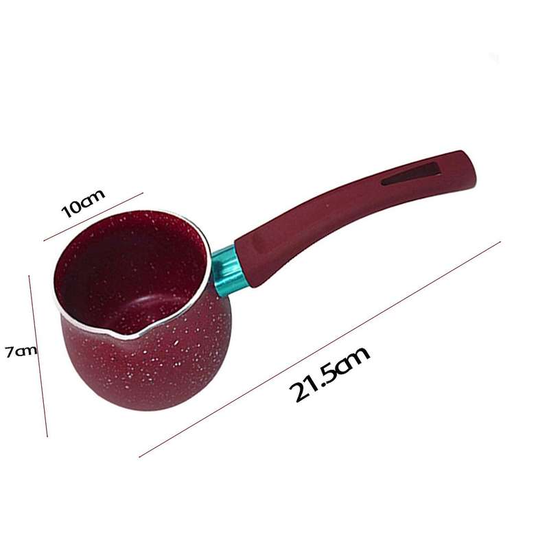 Single Handle Anti-scalding Coffee Pot Non-stick Pan Mini B