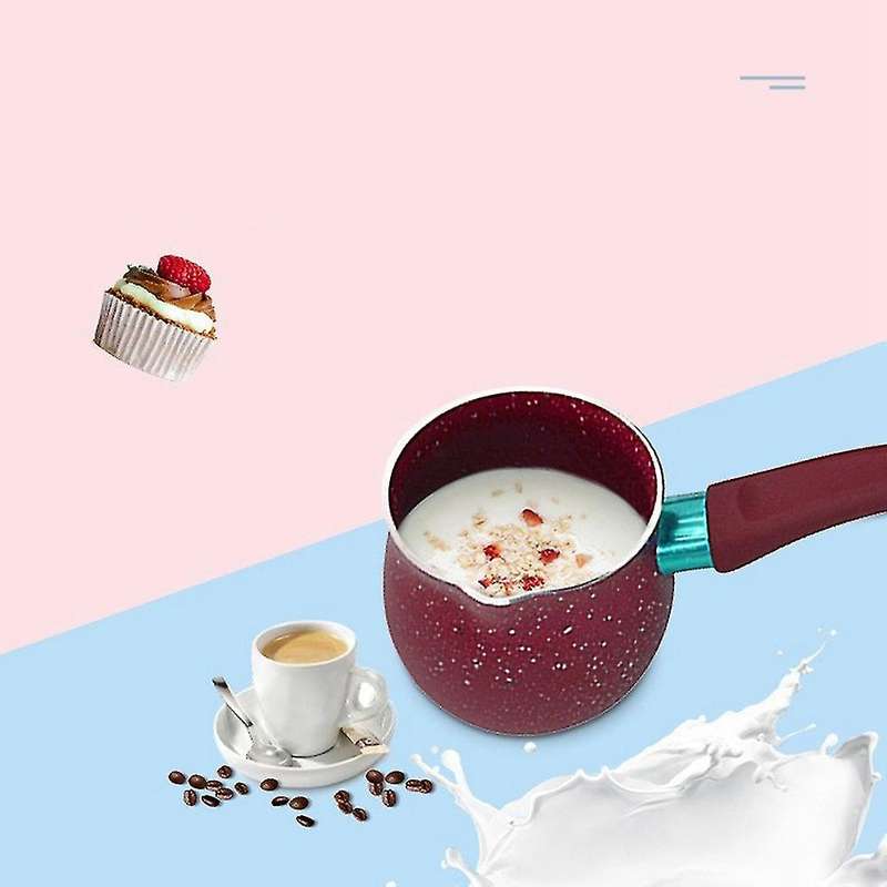 Single Handle Anti-scalding Coffee Pot Non-stick Pan Mini B