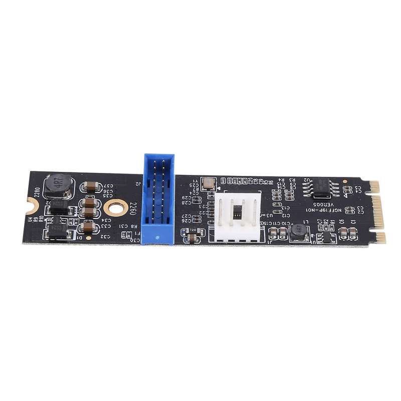 M.2 Ngff Nvme to Usb 3.0 19pin Header Convert Card Ngff to 2 Port
