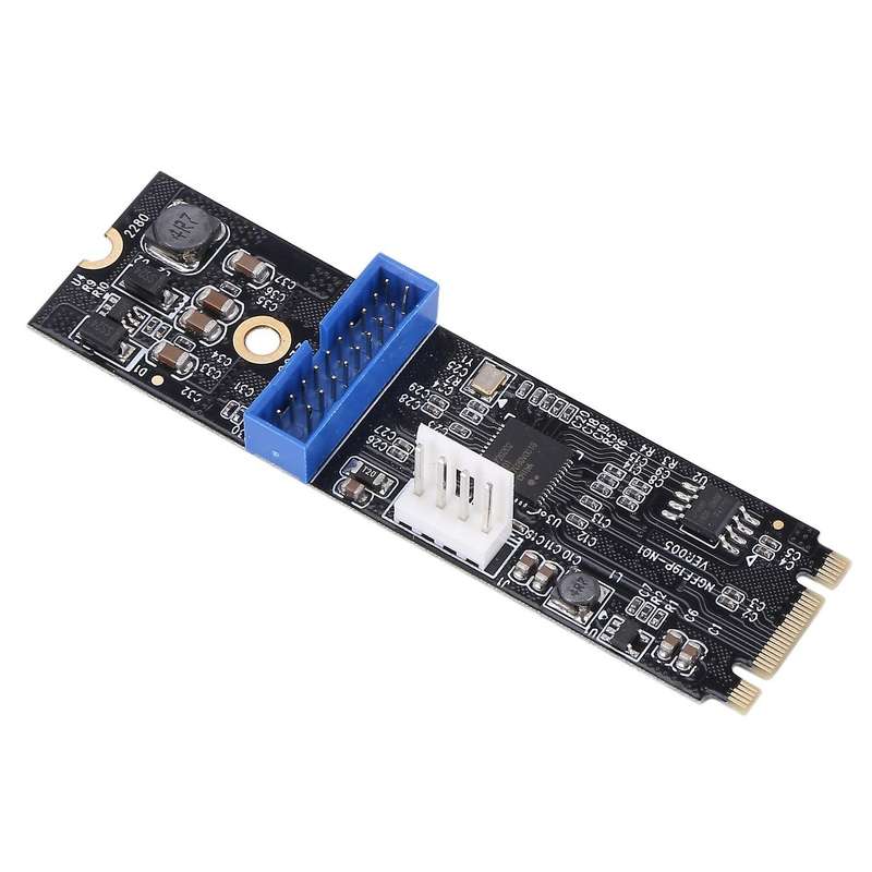 M.2 Ngff Nvme to Usb 3.0 19pin Header Convert Card Ngff to 2 Port