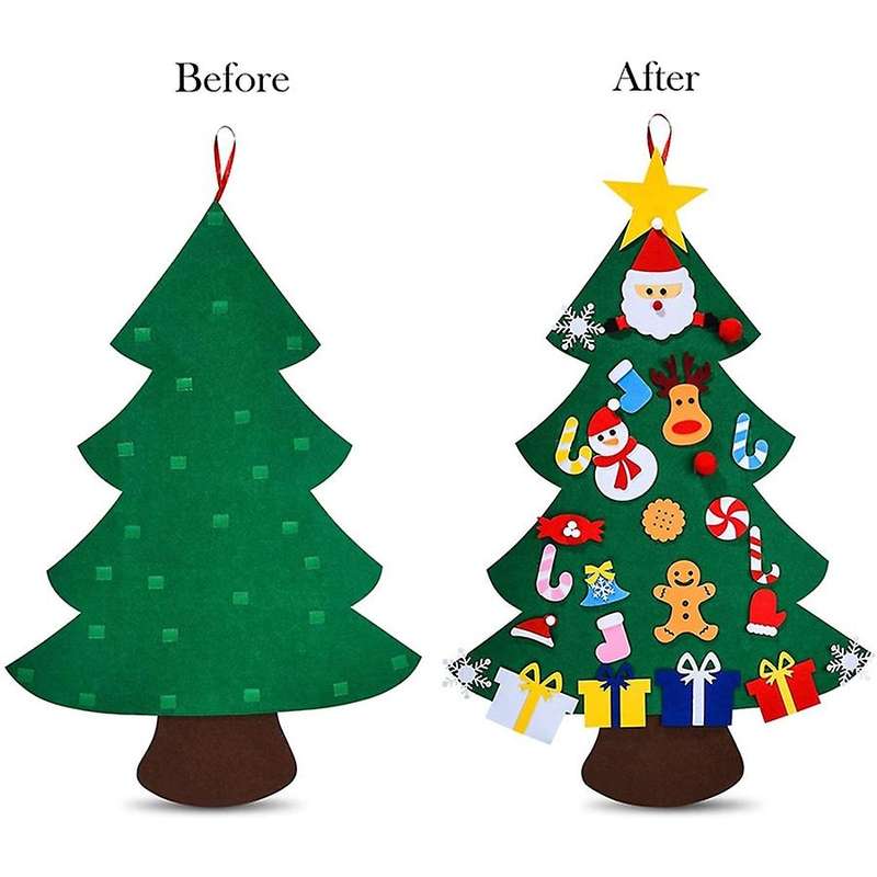 For Diy Decorations, Wall Hanging Christmas Tree Home ,for Children