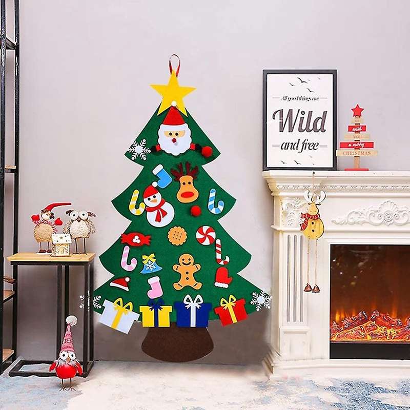 For Diy Decorations, Wall Hanging Christmas Tree Home ,for Children