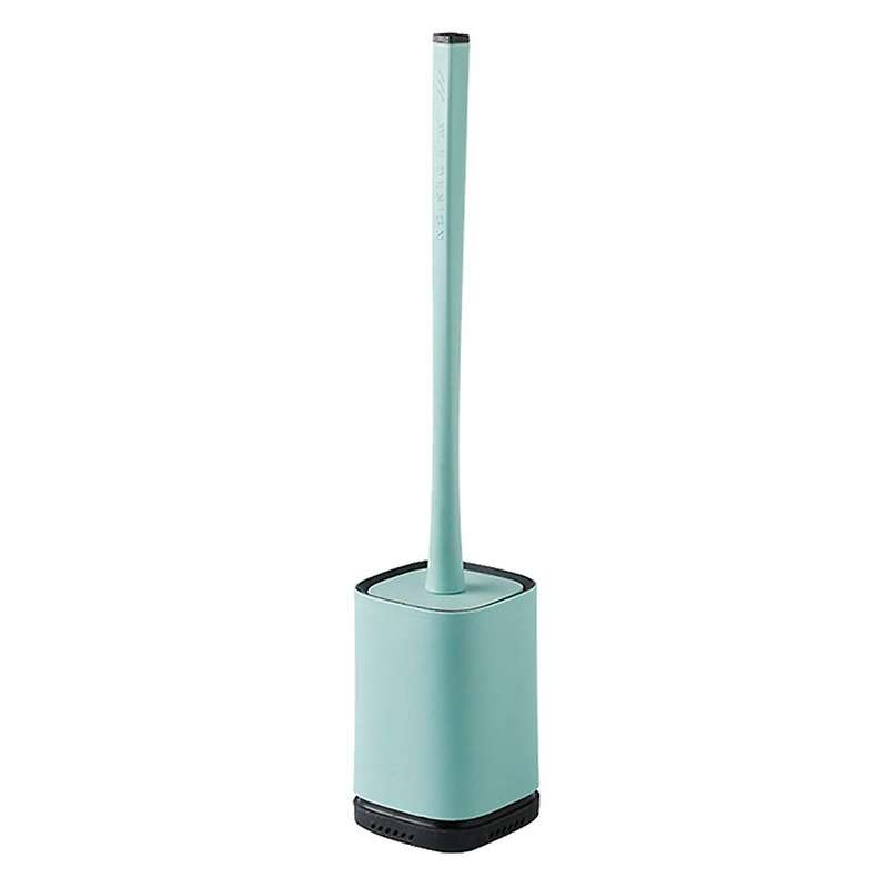 Silicone Toilet Brush No Dead Corners for Washing Toilet Green