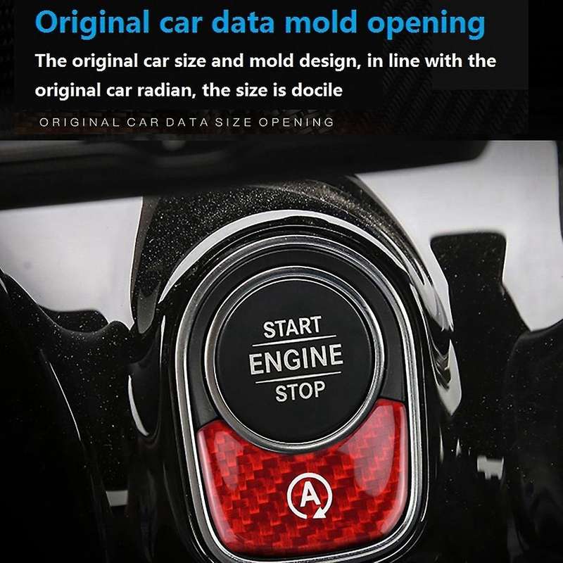 Car Engine Start Stop Button Cover Sticker Trim Accessories