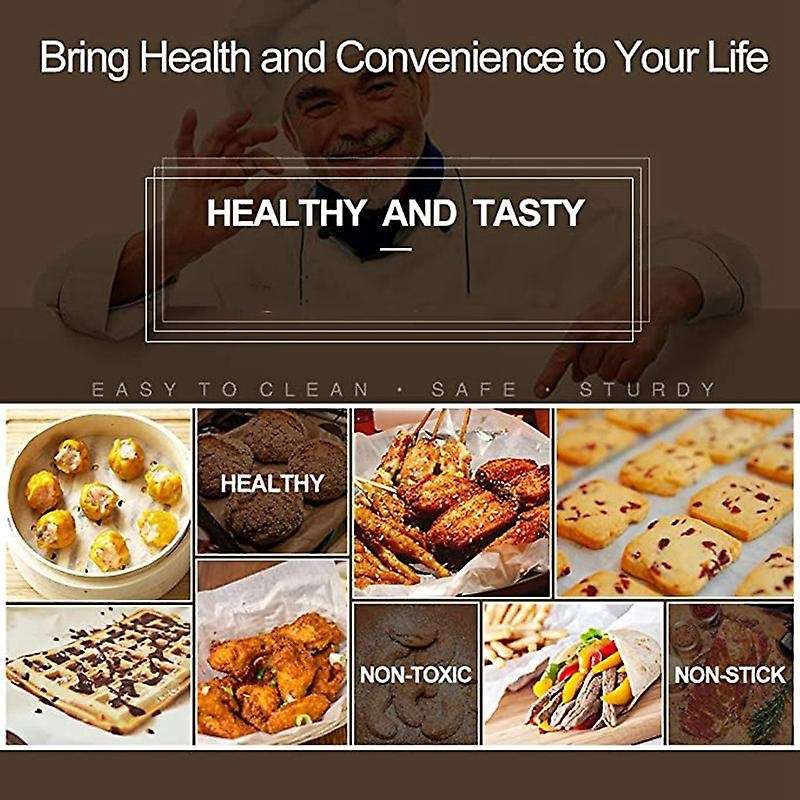 200pc Square Air Fryer Liners,9 Inch Square Air Fryer Parchment Paper