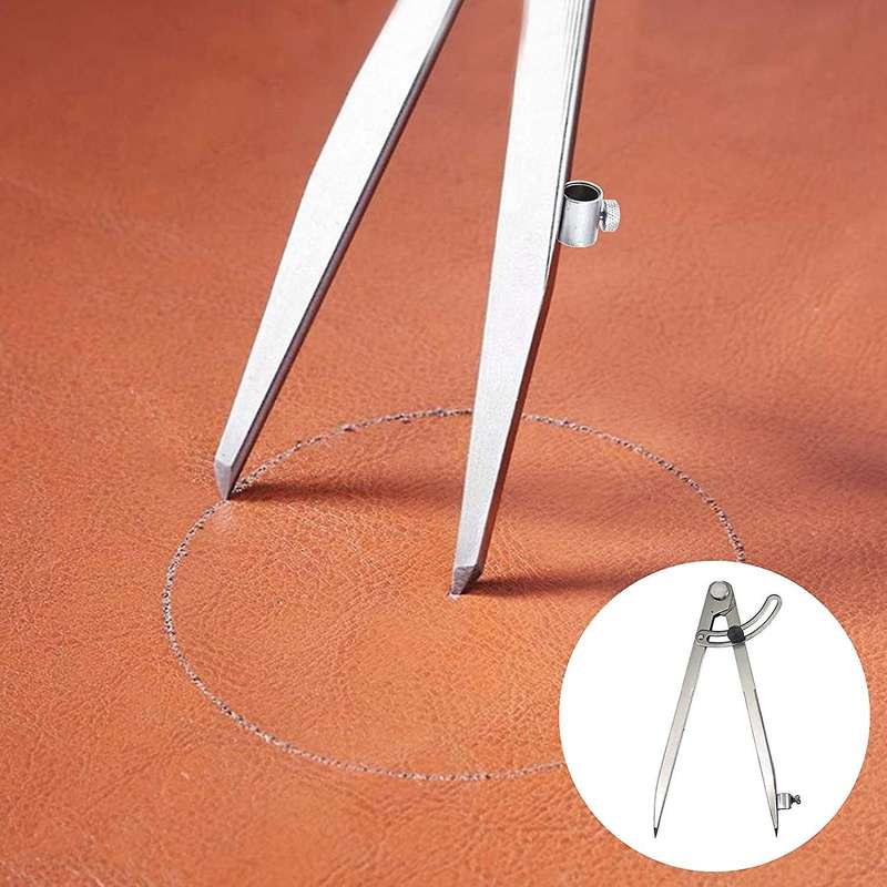 8inch Adjustable Pencil Marking,scratch Marking Locking Wing Divider