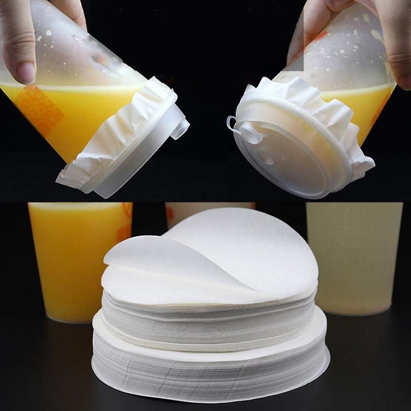 Leak Proof Paper Film Coffee Spill Proof Gasket Leak Proof Paper 15cm