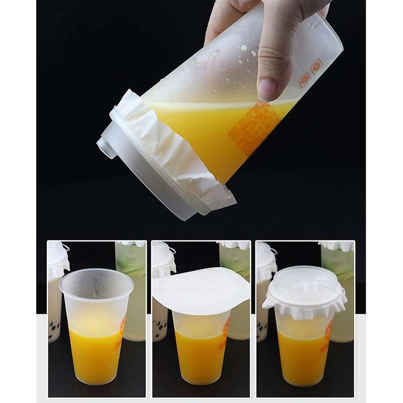 Leak Proof Paper Film Coffee Spill Proof Gasket Leak Proof Paper 15cm