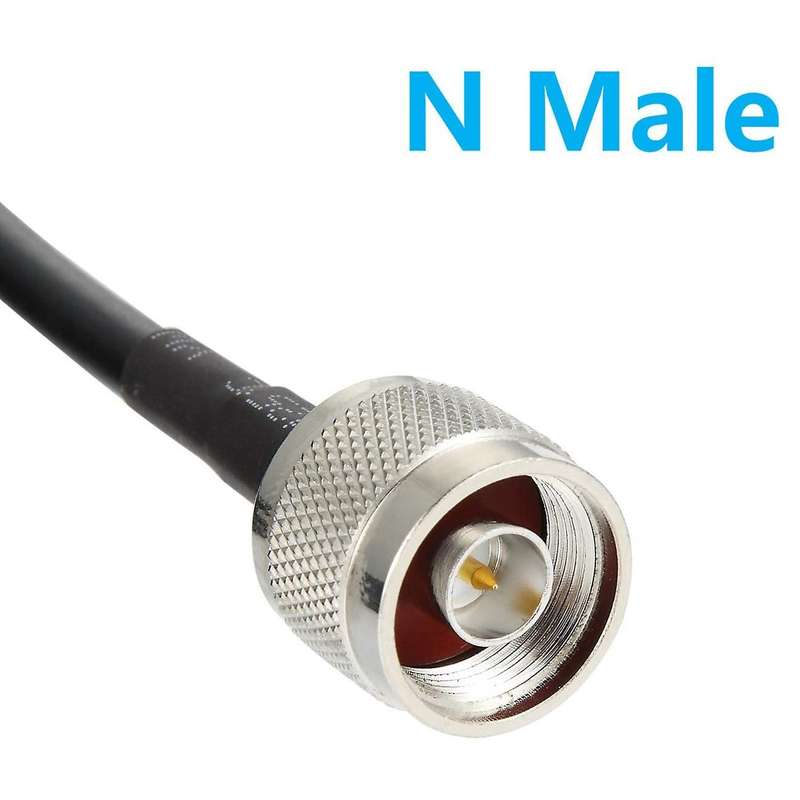 Low-loss Coaxial Cable Sma Male to N Male Connector for 3g/4g (8m)