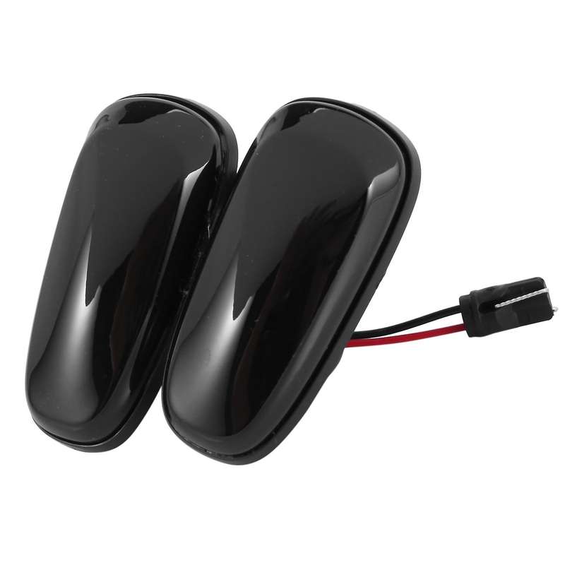 2pcs Car Marker Light for Opel Zafira A 99-05 Astra G 98-09 Black