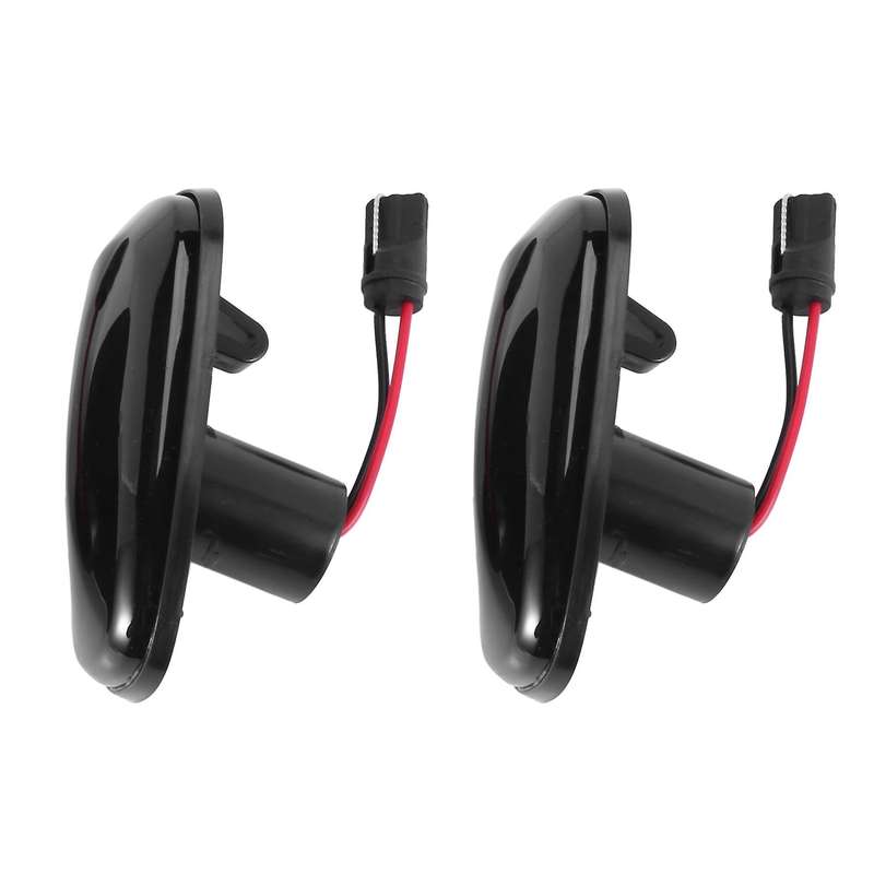 2pcs Car Marker Light for Opel Zafira A 99-05 Astra G 98-09 Black