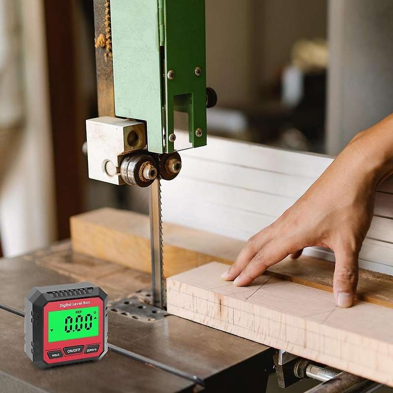 Digital Protractor Inclinometer Level Meter Goniometer Measuring-red