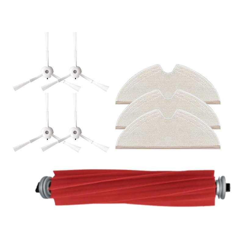 8pcs for Roborock T8/q7 Max / Max+ Robot Cleaner Mop Main Side Brush