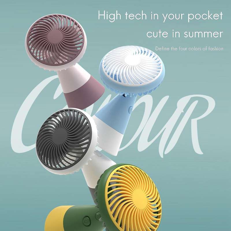 Sothing Desktop Fan Rainforest Version Mini Cooler for Home Blue