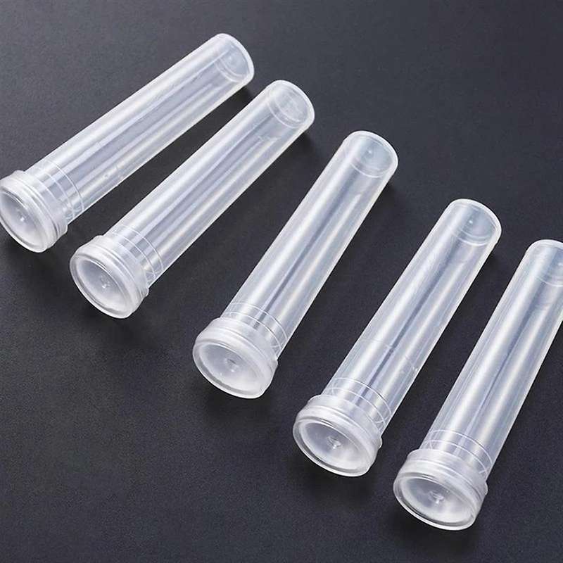 100pcs Plastic Culture Tubes Durable Flower Growing Tubes