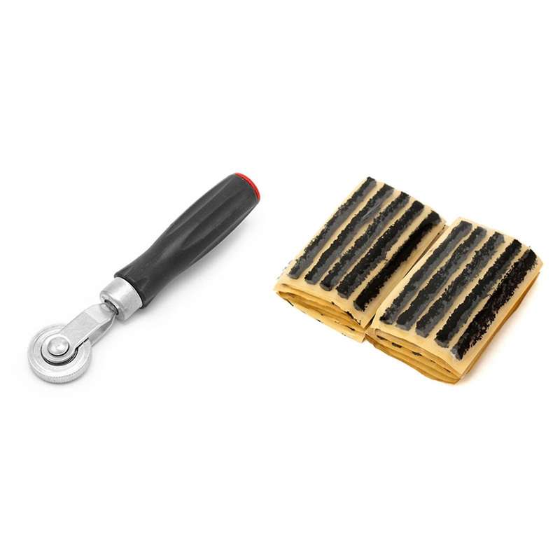 50pcs Car Tire Tubeless Puncture Seal Repair Strip Plug Tyre Kit