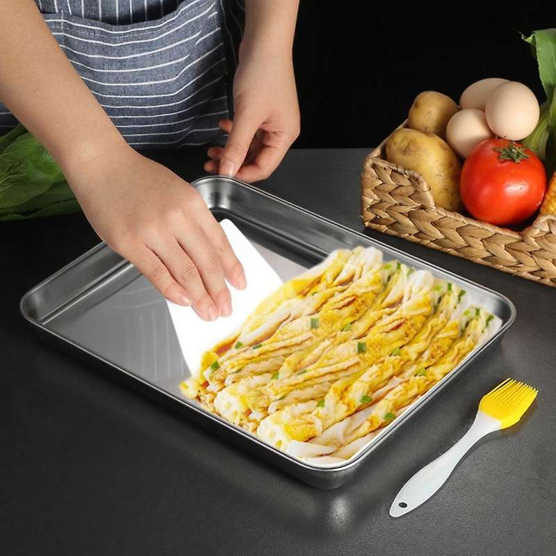 Toaster Oven Tray Set, with Cooling Rack,dishwasher Safe Small
