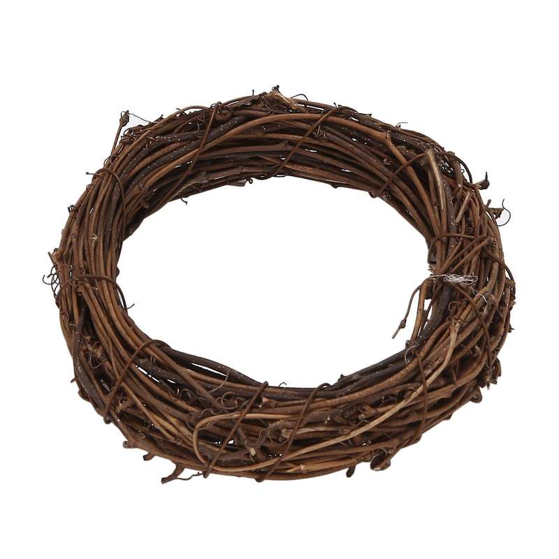 8 Pieces 2 Sizes Natural Grapevine Wreaths Vine Branch Wreath Garland