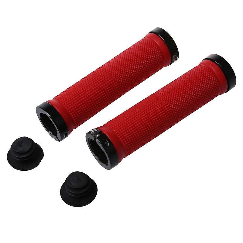 Double Road Mountain Mtb Bmx Bike Cycle Bicycle Lock On Locking Handl