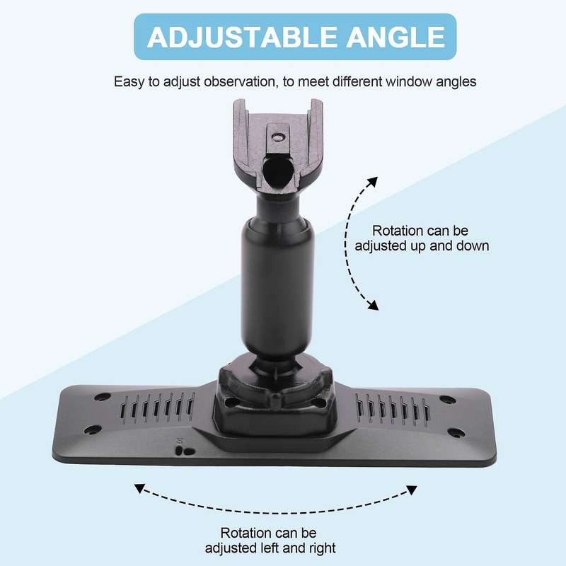 1x Car Interior Rear View Mirror Back Panel Mounting Bracket for Car