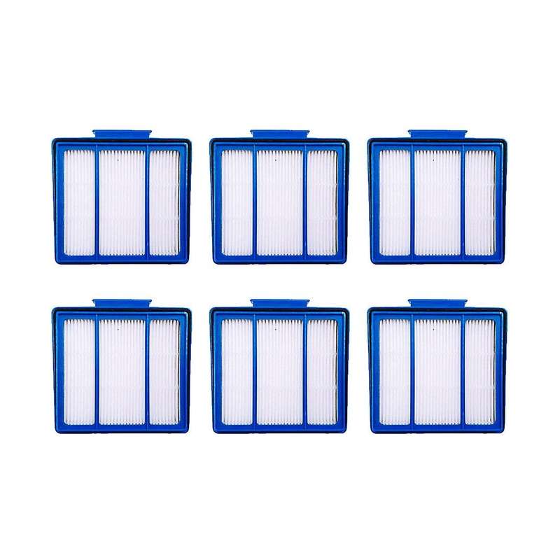 6 Pcs Hepa Filter for Shark Iq Rv1001ae Rv101 Vacuum Cleaner Sweeper