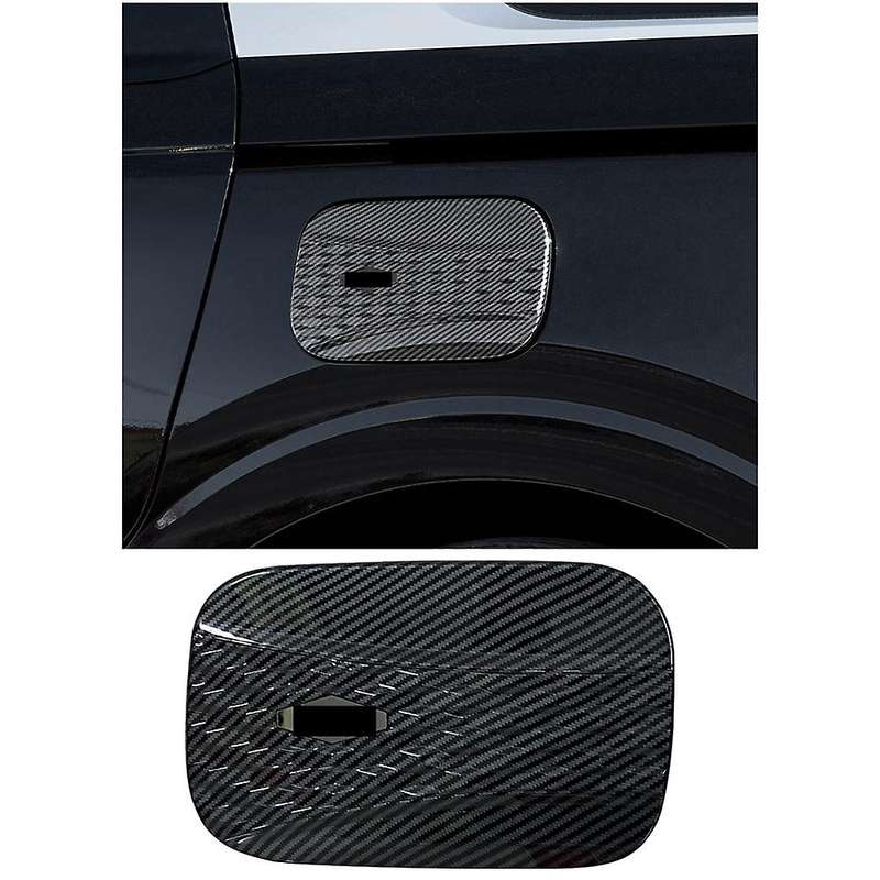 For Kia Carnival Ka4 2020 2021 2022 Car Carbon Fiber Fuel Tank Cover