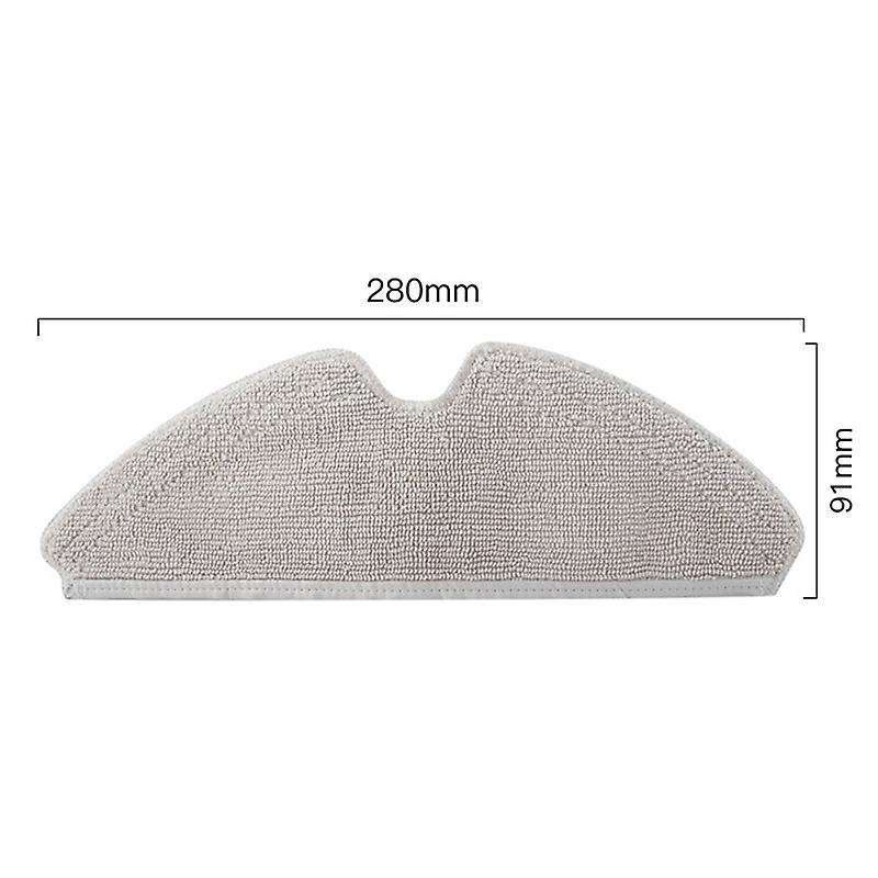 Hepa Filter Side Brush Dust Bag Mop Cloth for Uoni V980 Plus Robot