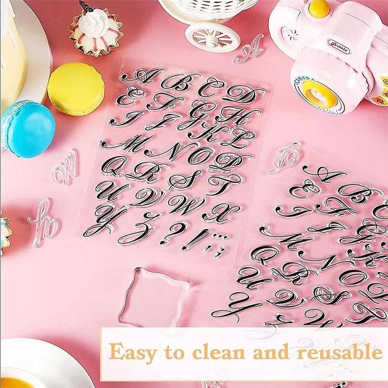 Stamps for Cookies Letter Stamp Sweet Cake Decorating Tools Diy