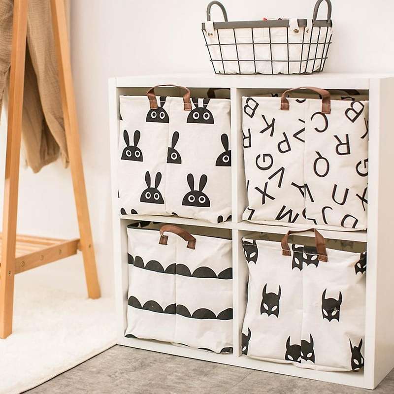 Organizer New Foldable Storage Basket Kids Toys Clothes Storage Box A