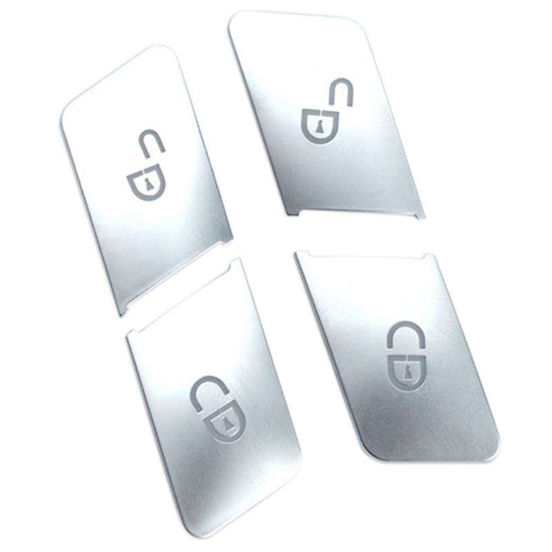 4pcs Car Door Unlock Buttons Decoration for Mercedes Benz Gla Cla Glk