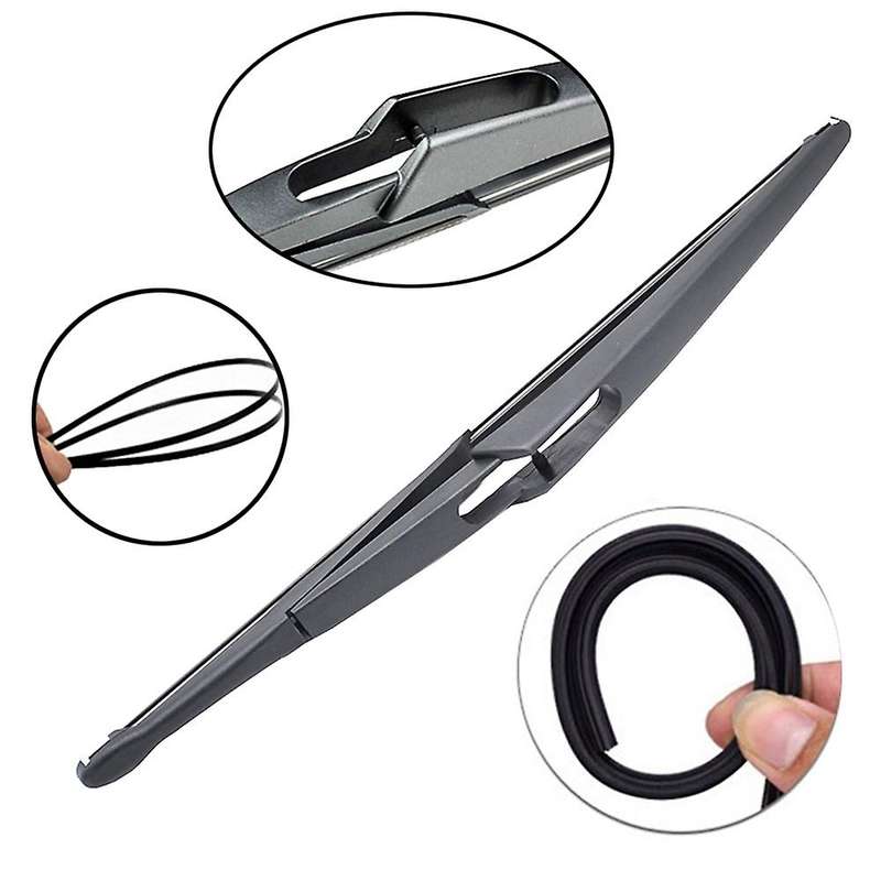 Front & Rear Wiper Blades Set for Nissan Juke F15 07.2010 - 2019
