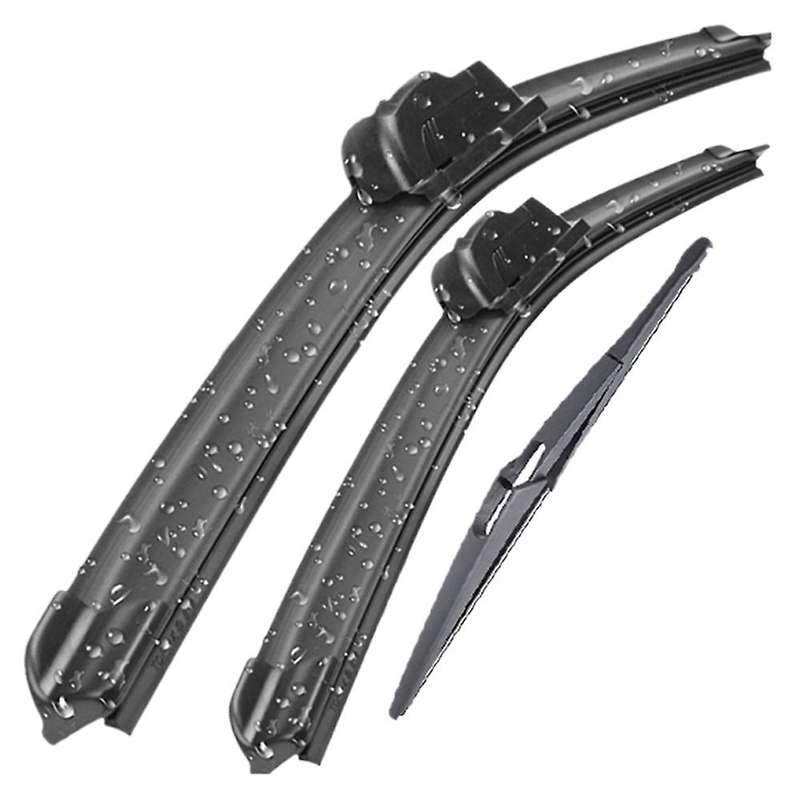 Front & Rear Wiper Blades Set for Nissan Juke F15 07.2010 - 2019